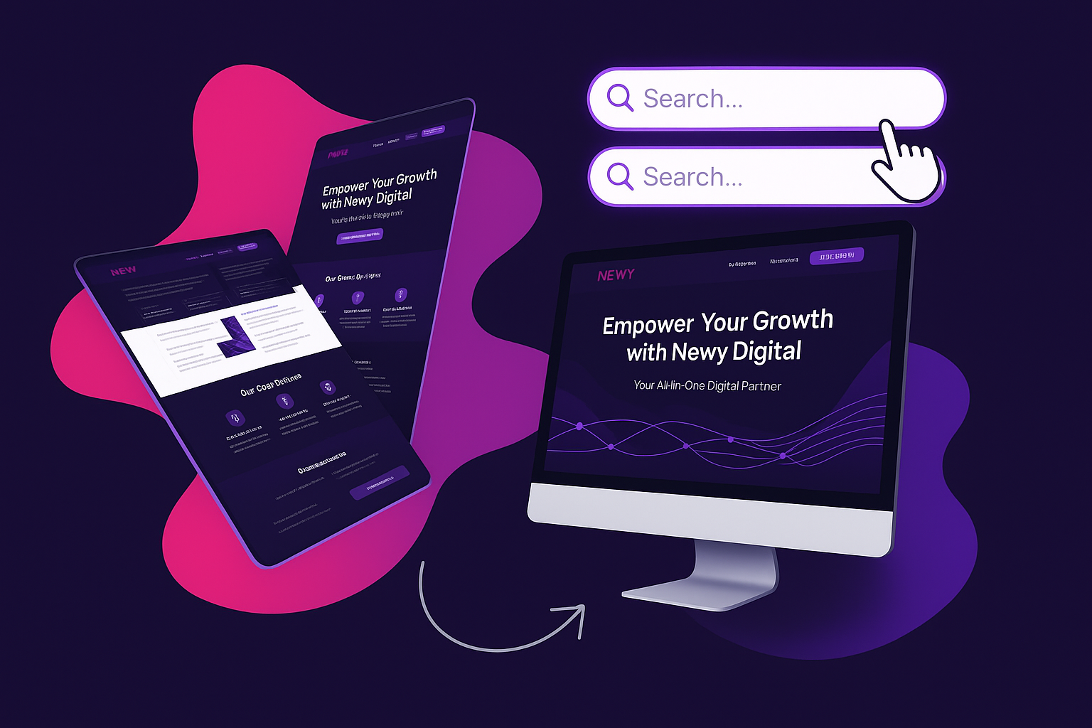 Newy Digital products and services showcase